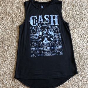 Johnny cash tank top